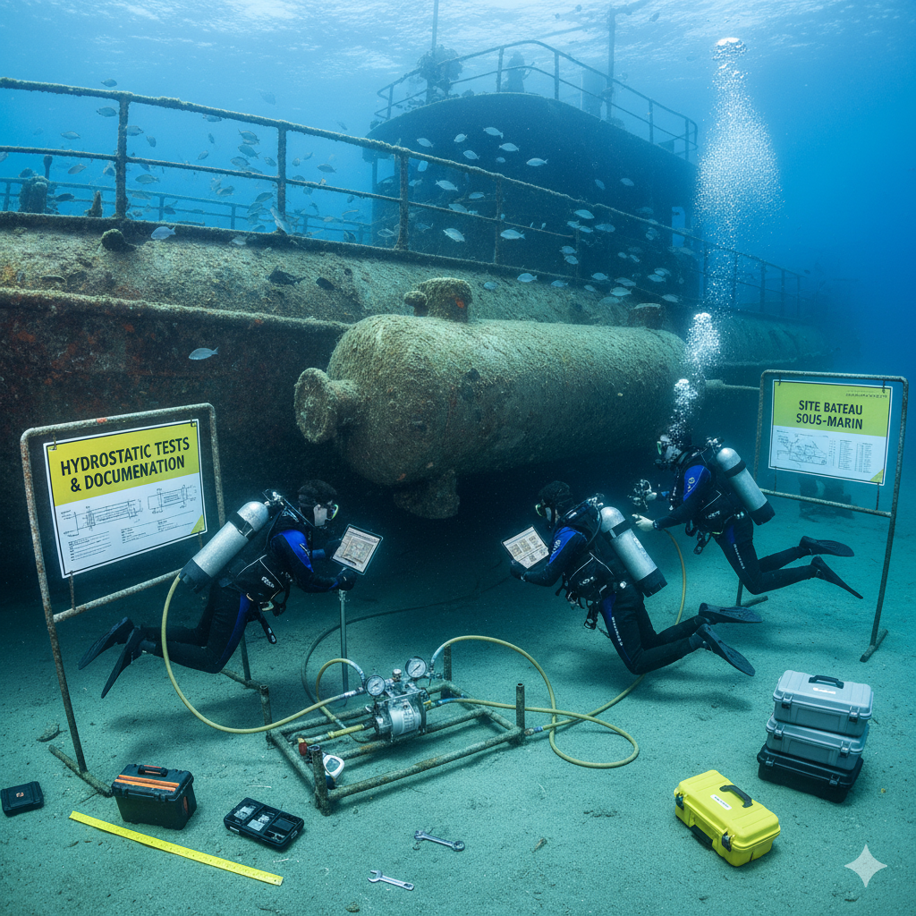 Hydrostatic tests & documentation